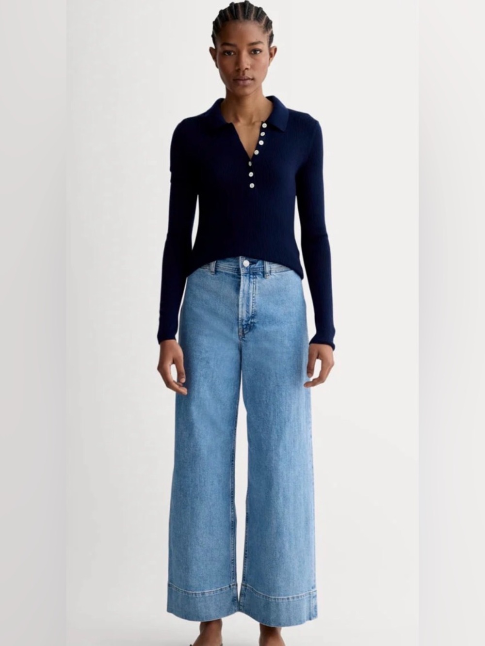 Everlane Cropped Mariner Jeans